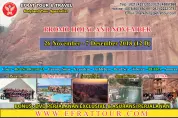 HOLYLAND TOUR 26 November - 7 Desember 2018  (12 D) Egypt - Israel - Jordan + PETRA 