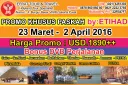 HOLYLAND TOUR INDONESIA 23 Maret - 2 April 2016 Egypt - Israel - Jordan   PETRA Spesial Paskah by ETIHAD 